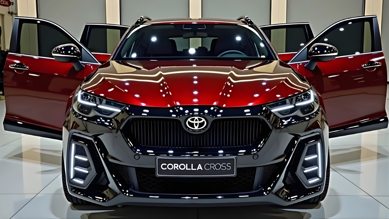 2025 Corolla Cross Hybrid Revealed - Eco-Friendly Power and Practical SUV Comfort