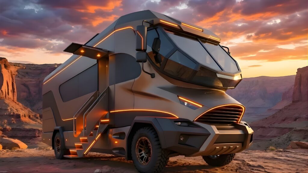 2026 Shark-Inspired Luxury Motorhome Revealed – Futuristic Design and Ultimate Travel Comfort