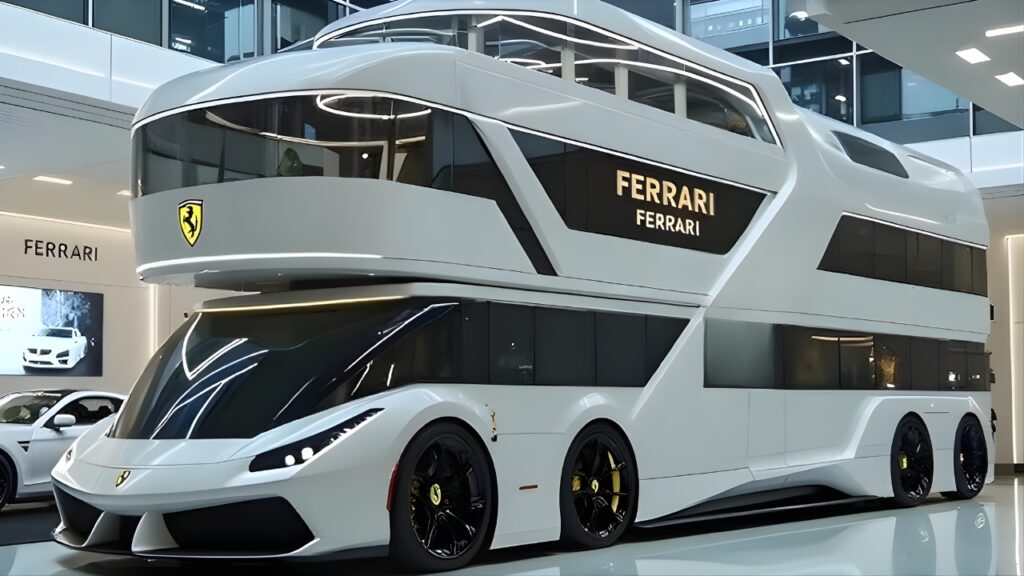 Ferrari Motorhome Unveiled – Luxury, Powerful Performance, and Comfortable Driving at Low Cost