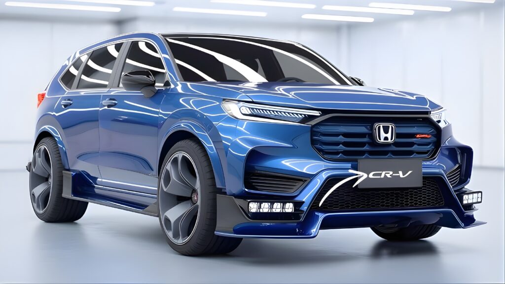 New Honda CR-V Launched – Premium Features, Powerful 6-Cylinder Engine Revealed