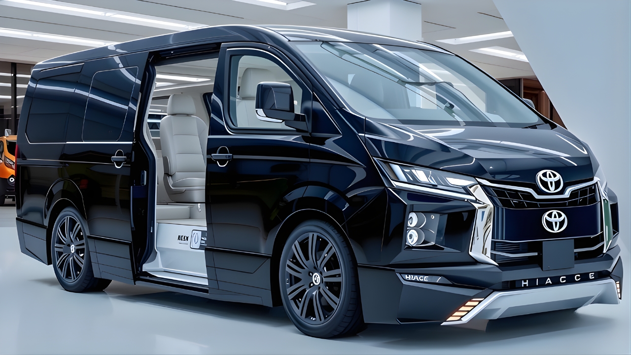 Toyota Hiace Unveiled – Premium Van, Safety-Focused Exterior, and Efficient Fuel Economy